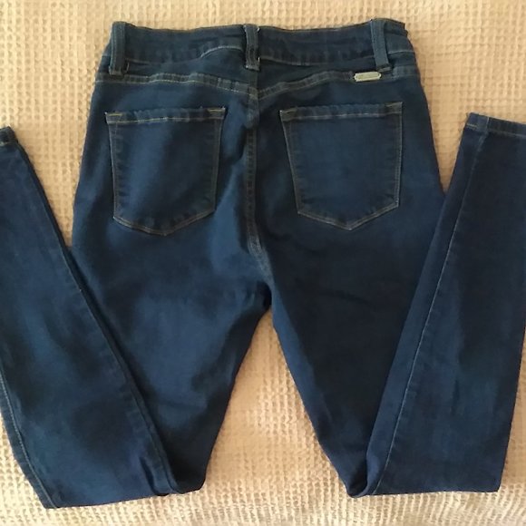 KanCan Dark Wash Skinny Jeans 5/26 - Picture 8 of 9